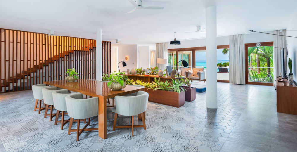 Amilla Beach Residences - 4 Bedroom - Dining area